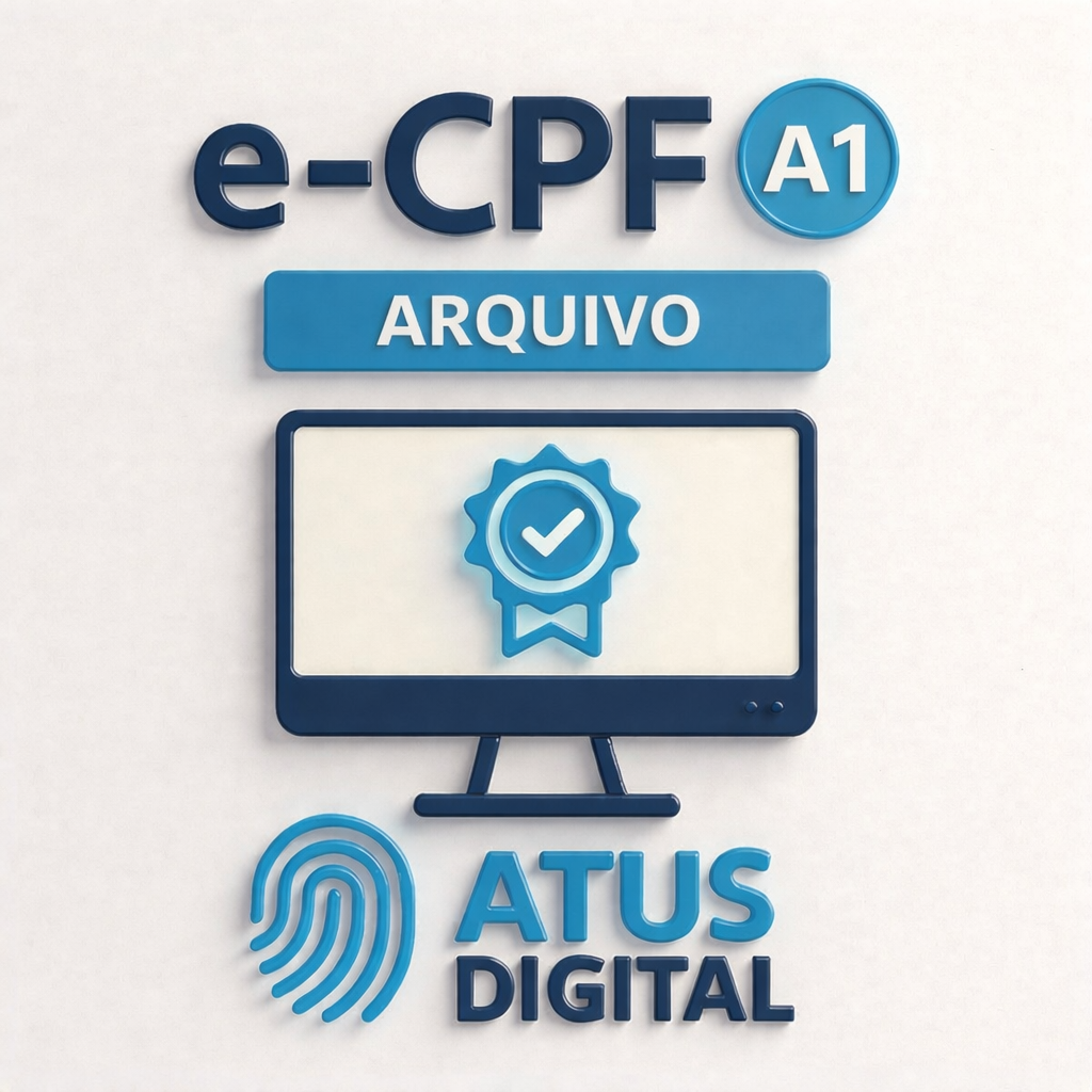 e-CPF A1 - 1 ANO - ARQUIVO