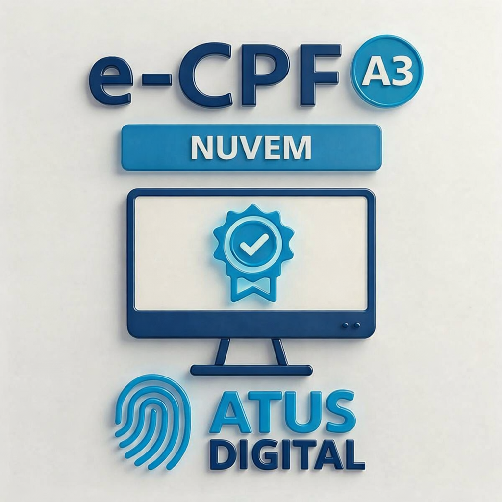 e-CPF A3 - 1 ANO - NUVEM
