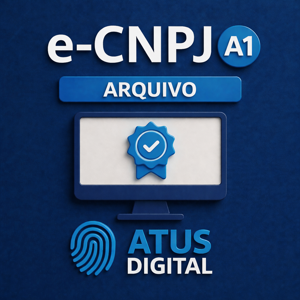 e-CNPJ A1 - 1 ANO - ARQUIVO